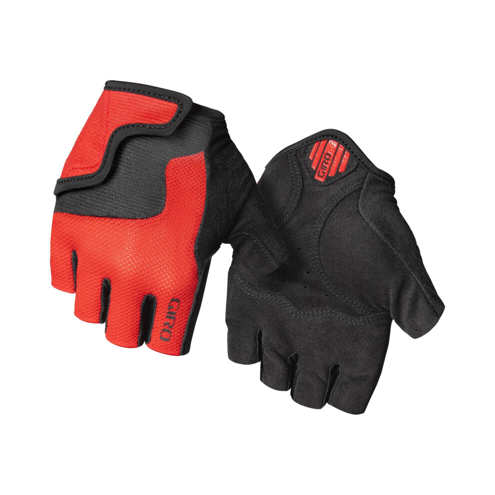 (L, Bright Red) Giro Bravo Junior Cycling Mitt