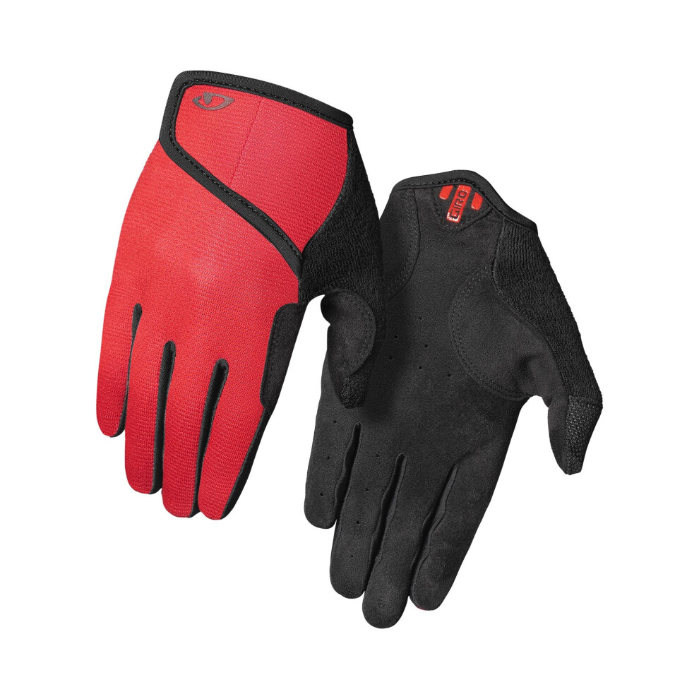 (L, Bright Red) Giro DND Junior 2 Cycling Gloves