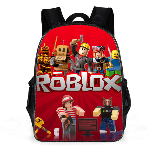 (Style 05) Roblox Backpack Kids School Bag Bookbag bag UK