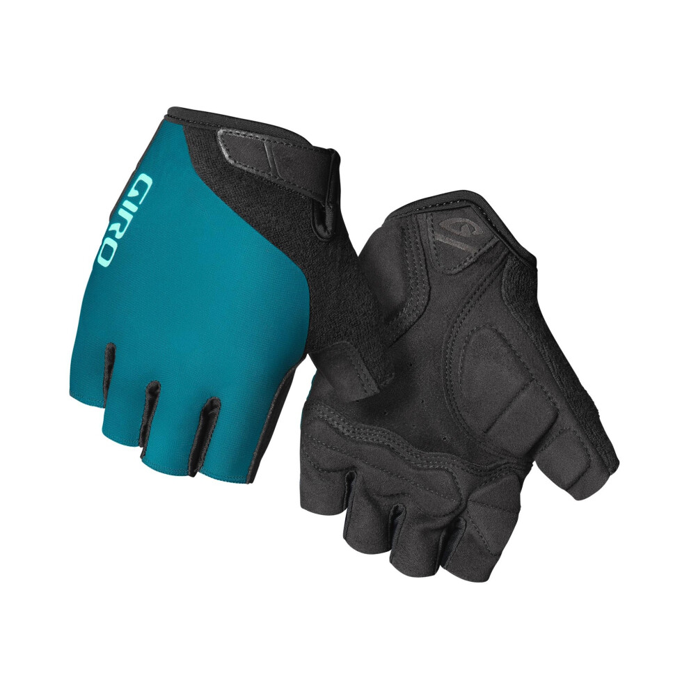 (S, Harbour Blue Scream Teal) Giro Jag'Ette Ladies Road Cycling Mitt