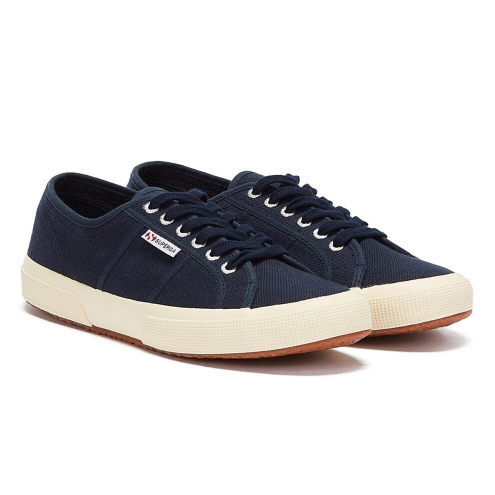 (UK 5.5) Superga Navy 2750 Cotu Trainers - UK 9.5