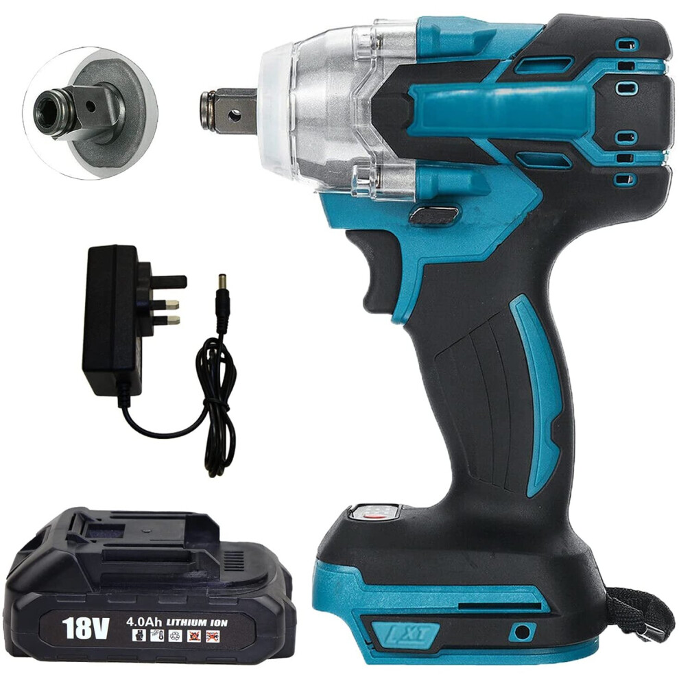 Impact Wrench Driver 420Nm+3ABattery+Charger-Makita Battery Compatible
