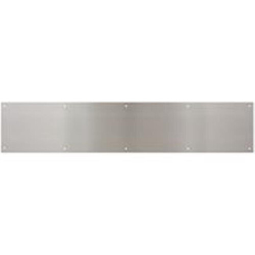 8 x 34 in. Satin Nickel Kick Plate