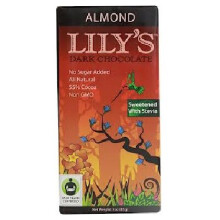 Lily's Sweets, Bară de Ciocolată Întunecată, Măceș, 55% Cacao, 3 oz (85 g)