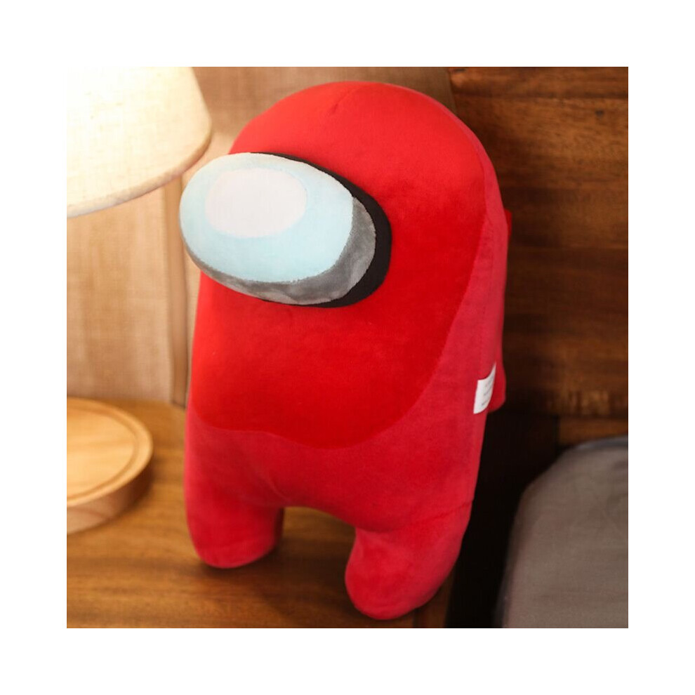 (Red) 30Cm Among Us Plush Soft Stuffed Toy Doll Game Figure Plushie Kids Xmas Gifts Red