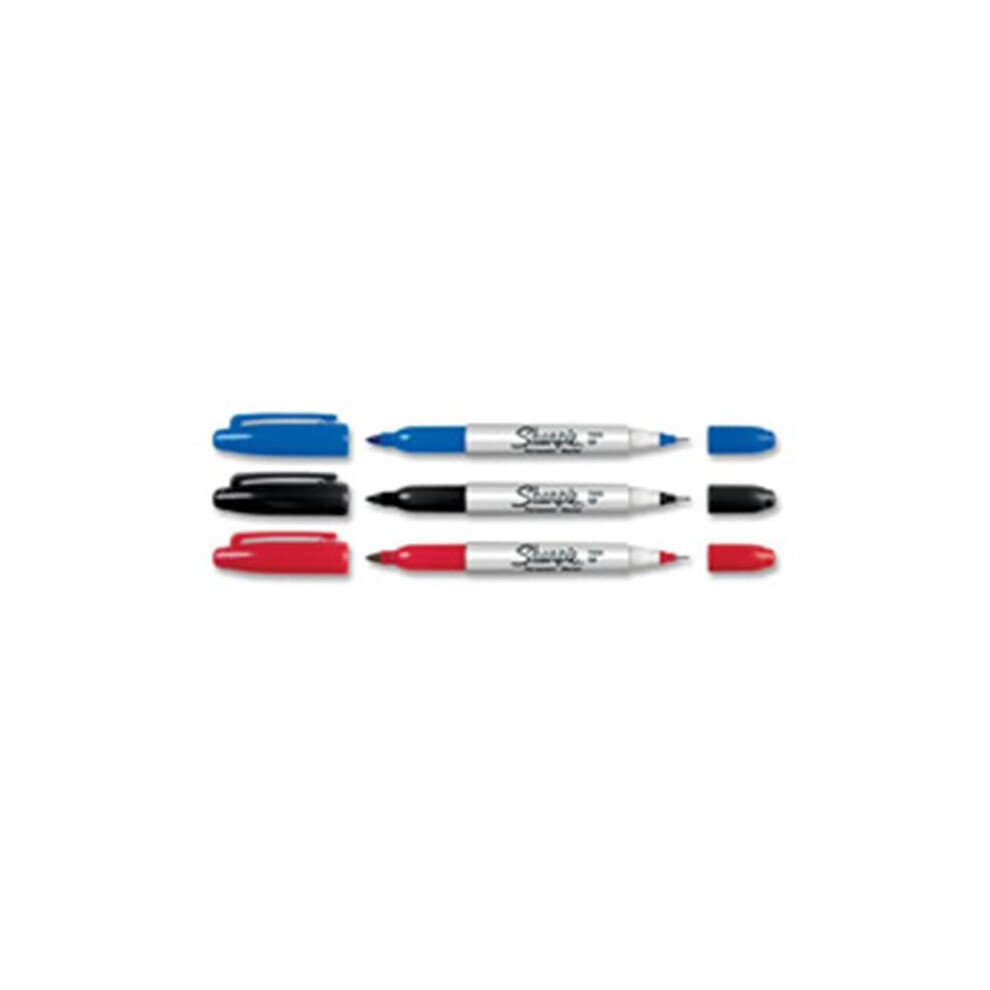 Sharpie Twin Tip Markers, Blue