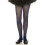 Girls Opaque Tights, Navy - Small 1