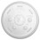 Translucent Slotted Foam Cup Lids - Translucent 1