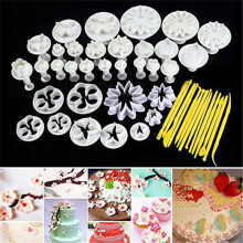 New 47pcs Sugarcraft Cake Decorating Fondant Icing Bakery Tools Mold Mould Maker