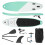 10FT Stand Up Surfboard Surfboards inflatable SUP Board with complete kit UK 1