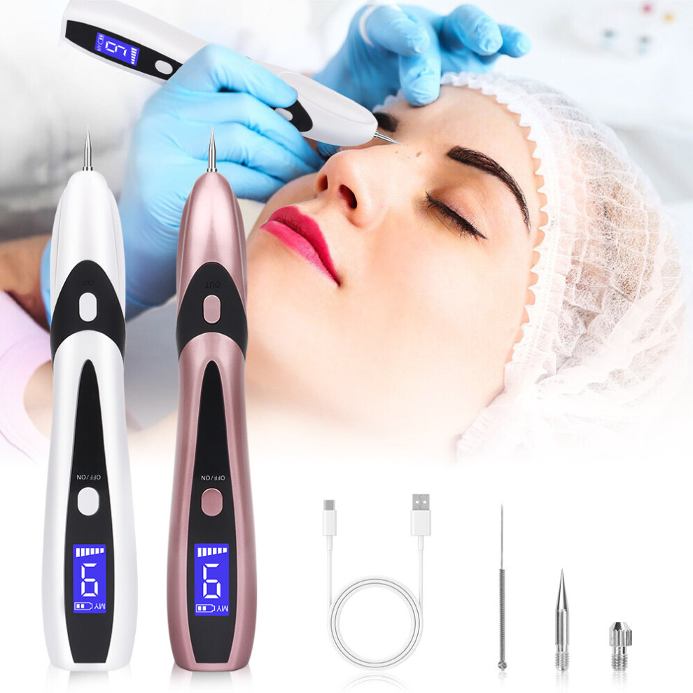 Laser Mole Plasma Remover Pen Wart  Freckle Tag Nevus Dark Age Sweep Spot Tattoo