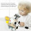 Baby Busy Board Lock Cube Activity Fidget Educational Train Skills Sensory Toy 4