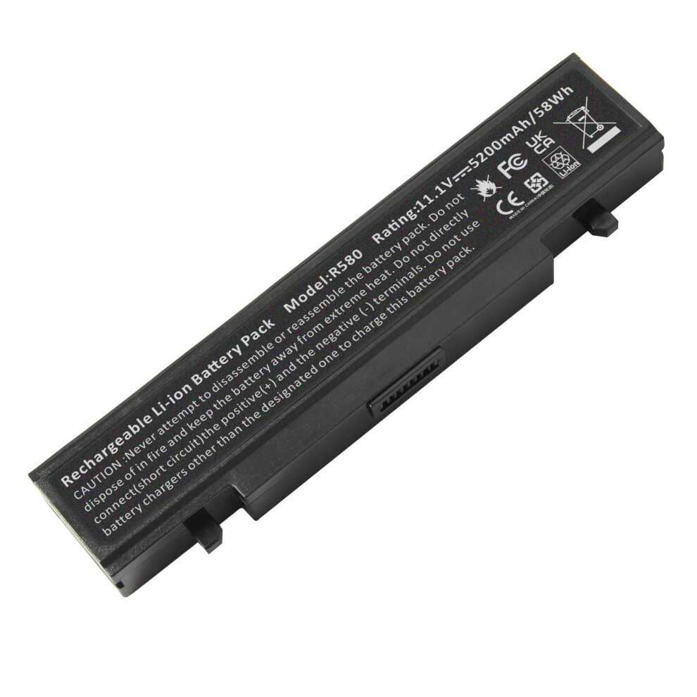 FUTUREBATT Laptop Battery for Samsung RV511 R519 R580 Q318 AA-PB9NC6B AA-PB9NS6B AA-PB9NS6W 11.1V 5200mAh