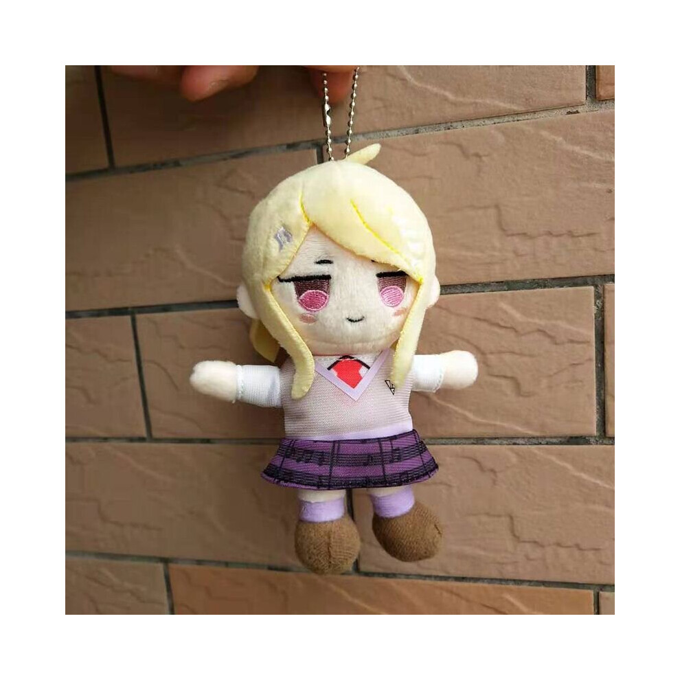 (Kaede Akamatsu) Anime Danganronpa V3 Dangan Ronpa Oma Kokichi Plush Toy Doll Key Chains Pendant