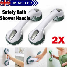 2X Support de salle de bain Poignée de douche Sécurité Poignée de main à succion