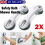 2X Bathroom Support Grab Handle Shower Safety Suction Grip Hand Rail 1