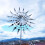 Outdoor Metal Windmill Garden Decoration Fashion Courtyard Wind Spinners 5