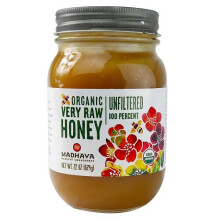 Rent & Enkel, Ekologisk Creamed Honung från Madhava Natural Sweeteners, Ofiltrerad, 22 oz (624 g)