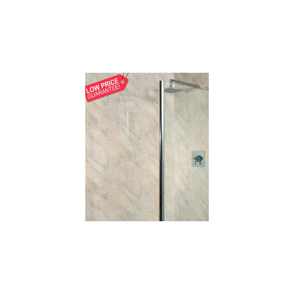 4 X Pergamon Marble 250Mm X 2700Mm X 5Mm Pvc Wet Wall 753569023224