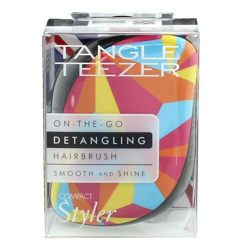 Tangle Teezer Tangle Teezer Detangling Compact Styler Hair Brush Abstract Pattern 2