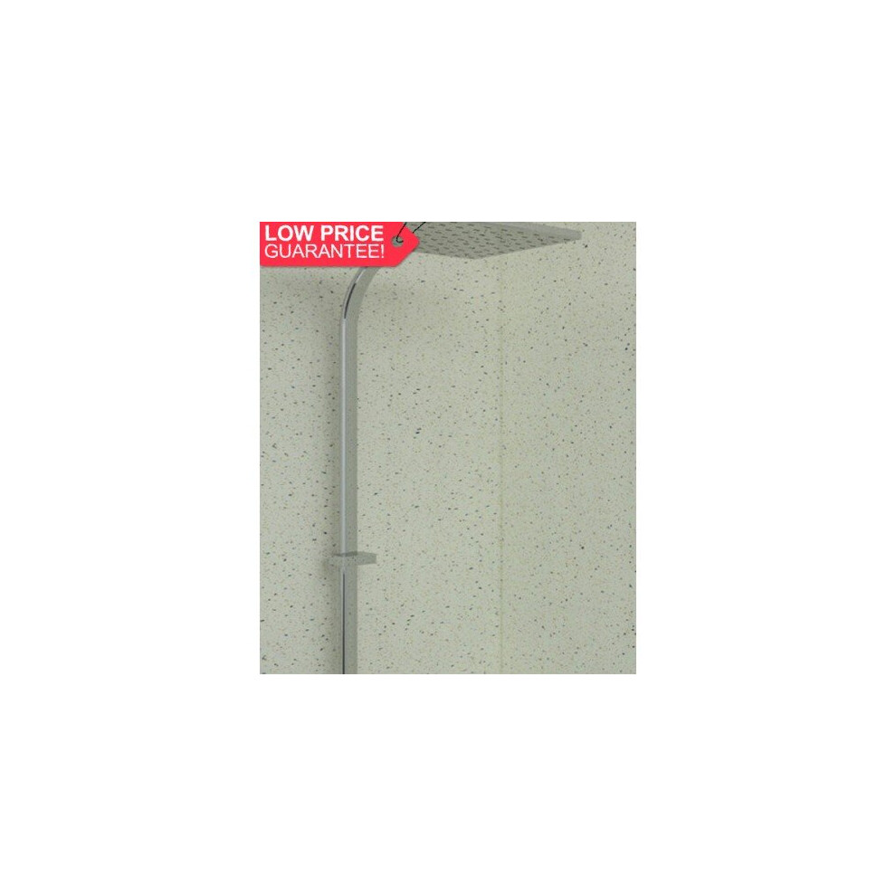 4 X Travertine Sparkle 250Mm X 2700Mm X 5Mm Pvc Wet Wall Panels 753569350207