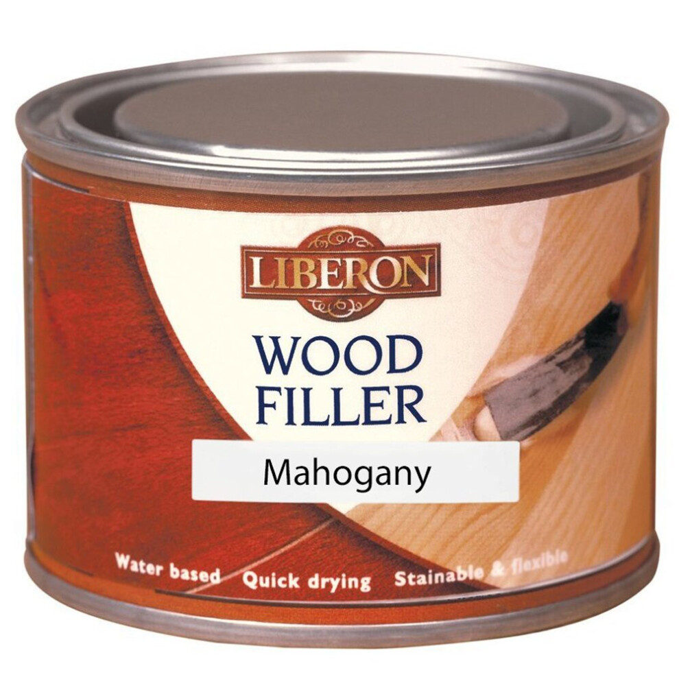Liberon Wood Filler Mahogany 125Ml 5022640011777