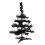 Small Black 30cm Decorative Christmas Noel Tree Xmas Gift, Best 1