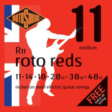 Rotosound Nickel Medium Gauge Electric Guitar Strings (11 14 18 28 38 48)