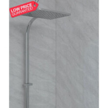 4 x Grey Marble 250mm x 2700mm x 5mm PVC Wet Wall Panels