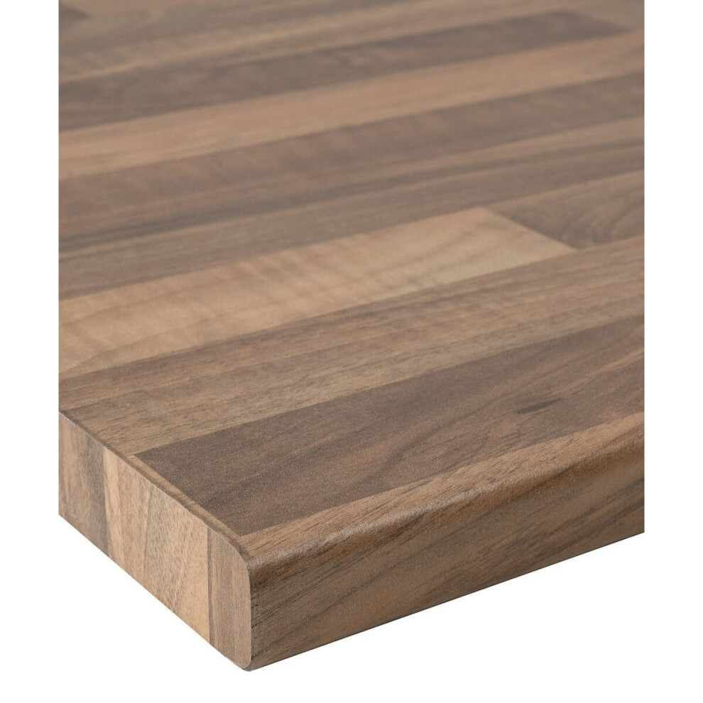 (1000 x 600mm, Length Cut) Blocked Oak Laminate Kitchen Worktop 28mm