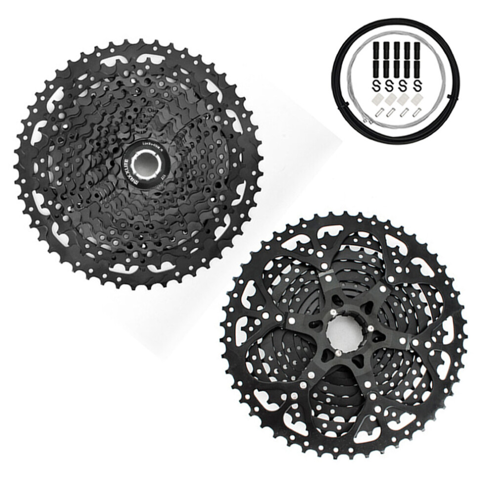 (11-50T 12 Speed) Bike 11-46/50/52T 12 Speed Shimano / SRAM MTB Cassette-Black