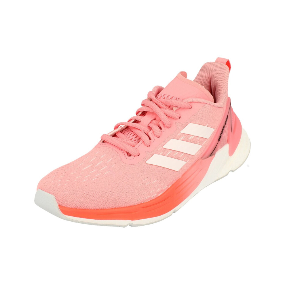 Adidas (9.5) Response Super Womens Running Trainers Sneakers Pink/White