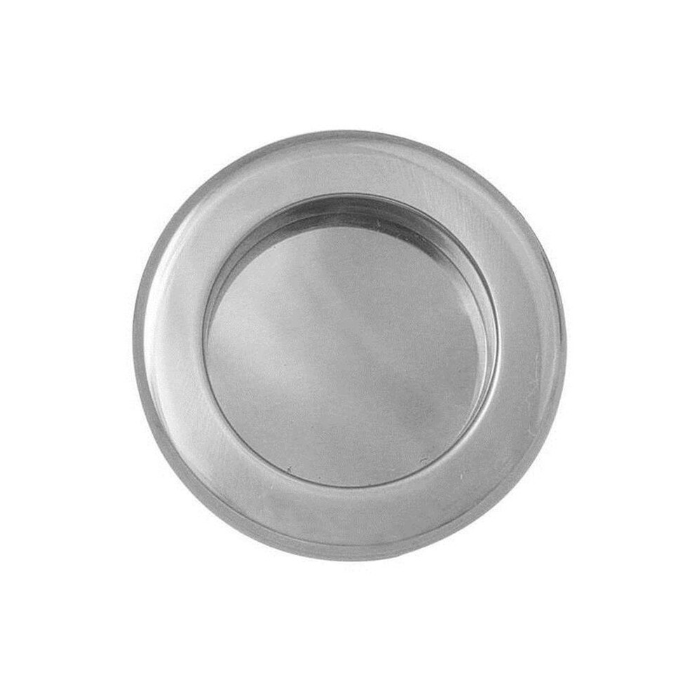 Round Flush Pull, Antique Nickel 751759167284