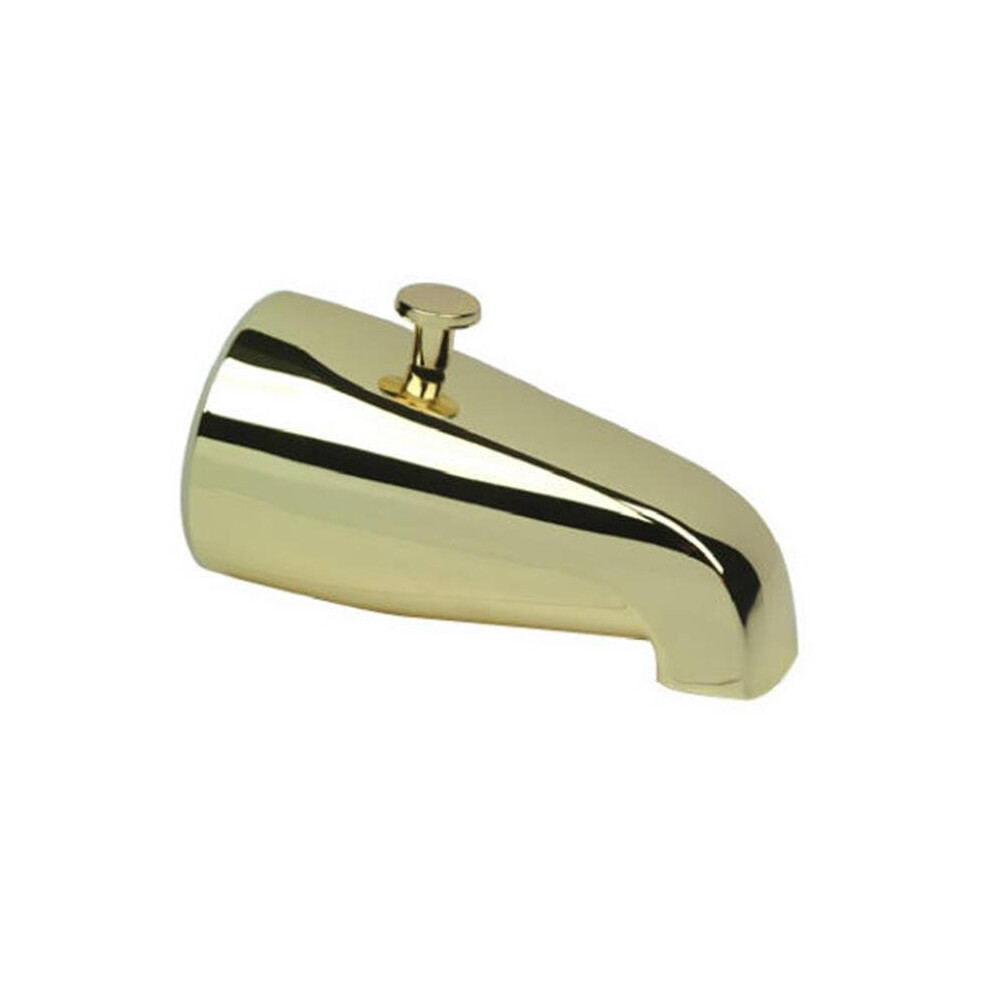 Master Plumber Polished Brass Diverter Tub Spout 751759251747