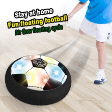 Air Power Voetbal Schijf Indoor Spel Luchtkussen Zweefvoetbal Speelgoed Baby Led Light