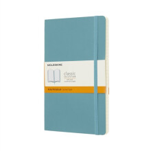 Moleskine Reef Blue Notebook Large Ruled Soft -  - book