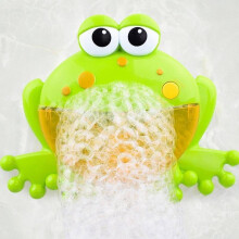 12 Songs Frog Bubble Machine for Bath - Automatic Bubble Blower Kids Toy with Suction Cups