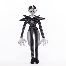 (Jack (30cm)) Nightmare Before Christmas Jack Skellington & Santa Jack & Zero Plush Doll Toys