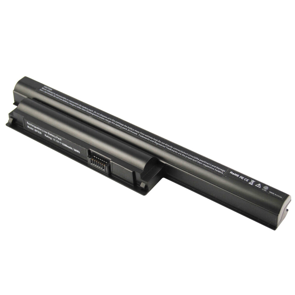 FUTUREBATT Laptop Battery for Sony Vaio PCG-71911M VPCEH VGP-BPS26 VGP-BPS26A VPC-CA VPC-CB 58Wh 6 Cells