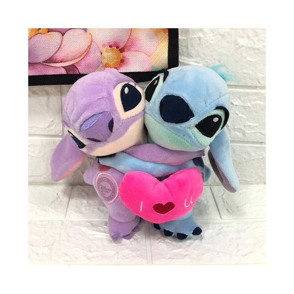 Lilo & Stitch Angel Lovers Limited Soft Plush Toy 20cm Adorable Christmas Gift for Kids