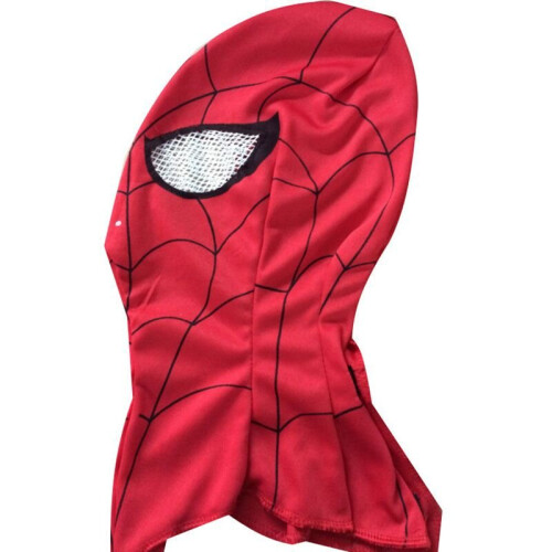 Kids Super Hero Spiderman Mask Full Head Cosplay Gloves Costume