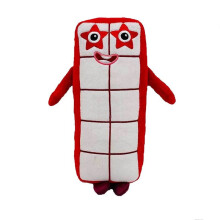 (Ten) Numberblocks Plush Doll Educational Stuffed Number Blocks Toys Kids Gift Cute