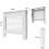 (S) 92cm Height Horizontal Slats Radiator Cover 6