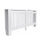 (L) 92cm Height Horizontal Slats Radiator Cover 2