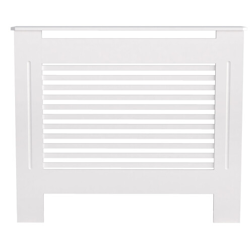 (S) 92cm Height Horizontal Slats Radiator Cover 2
