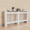 (L) 92cm Height Horizontal Slats Radiator Cover 1