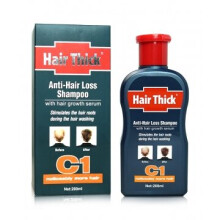 Dexe Hair Thick Anti-Hair Loss Shampoo 200ml - Promotes Natural Growth, Strengthens Roots & Healthy Scalp