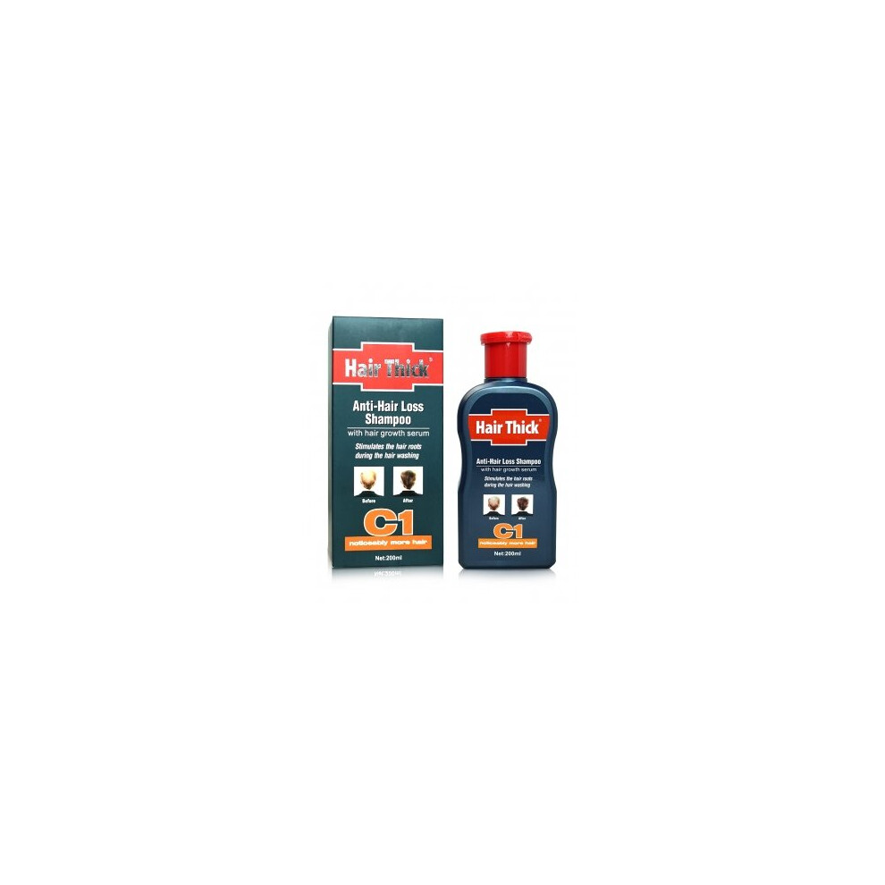 Dexe Hair Thick Anti-Hair Loss Shampoo 200Ml - Promotes Natural Growth, Strengthens Roots & Healthy Scalp