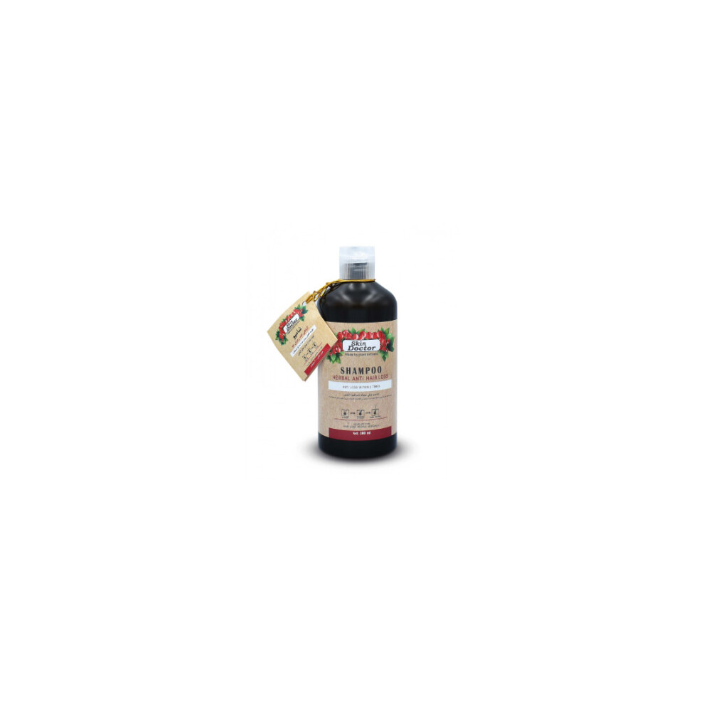 Skin Doctors Skin Doctor Herbal Anti-Hair Loss Shampoo For Strengthening, Hair Growth, And Scalp Nourishment 300Ml