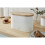 Swan (White) Swan Nordic Set Mug Tree, Towel Pole, Bread Bin & 3 Canisters 4